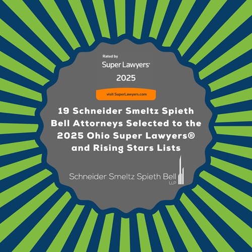 19 Schneider Smeltz Spieth Bell Attorneys Selected to the 2025 Ohio Super Lawyers® and Rising Stars Lists