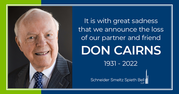 In Memory of J. Donald Cairns