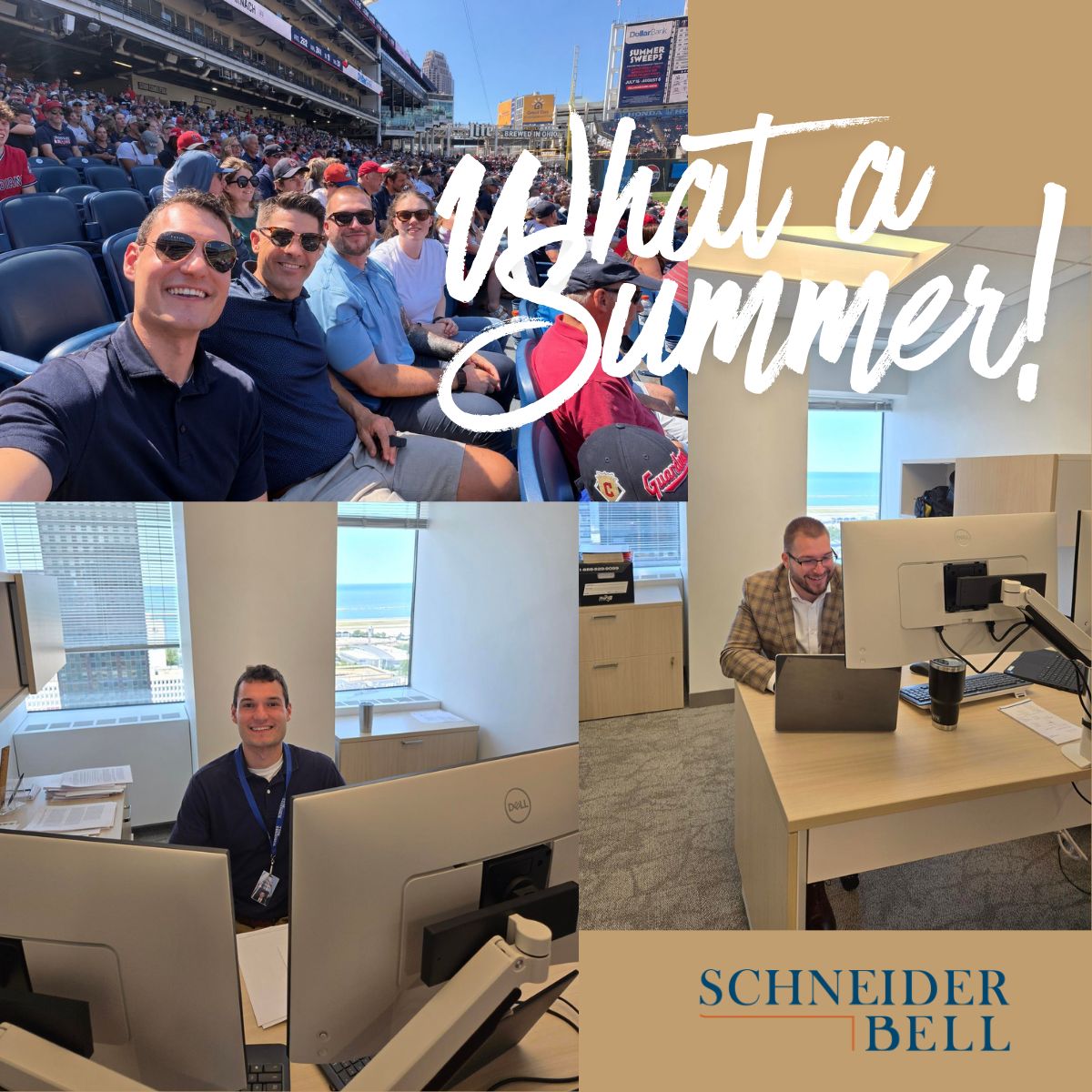 Schneider Bell summer interns collage 2026