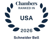 Ranked in Chambers USA 2026 Schneider Bell
