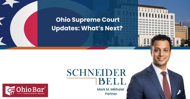Schneider Bell attorney, Mark Mikhaiel's zoom webinar with the OSBA.