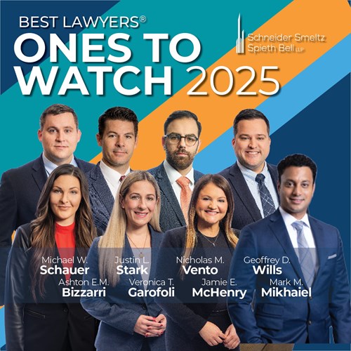 8 Schneider Smeltz Spieth Bell Lawyers Named to the 2025 Best Lawyers: Ones to Watch® in America